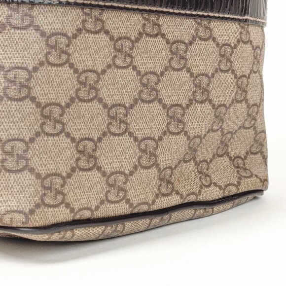 Gucci Brown Patent Medium GG Joy Boston Bag - Picture 6 of 14